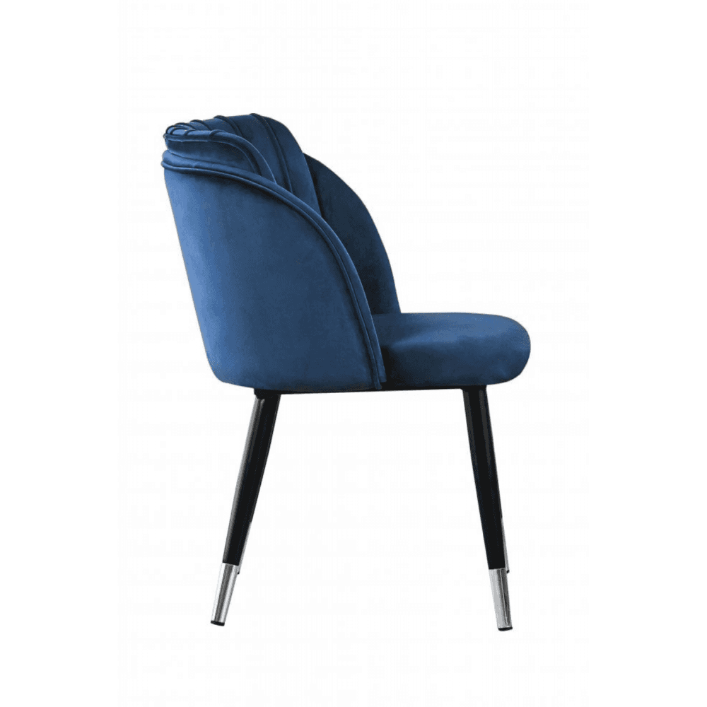 Milan velvet dining chair