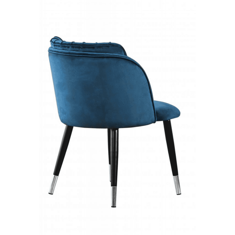 Milan velvet dining chair