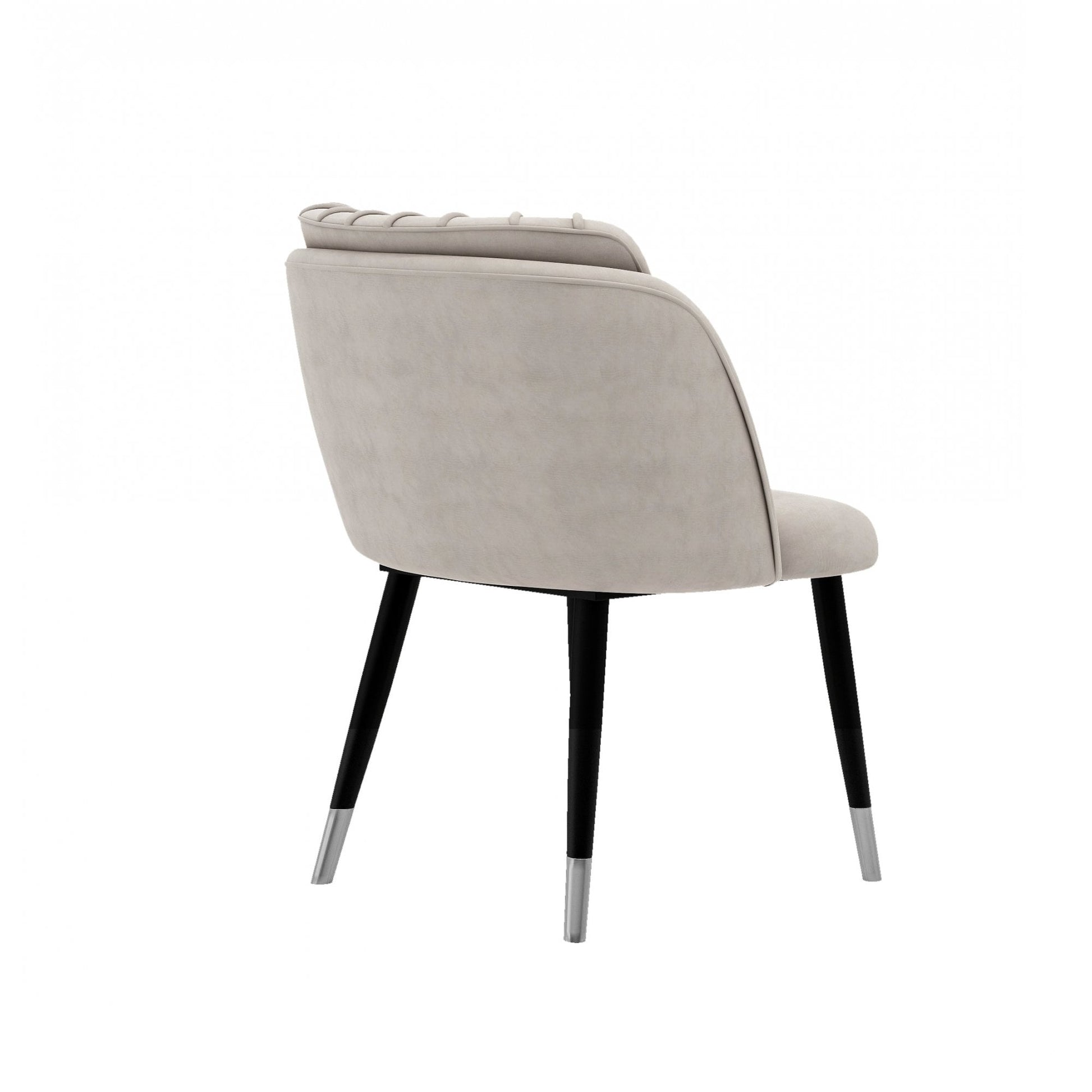 Milan velvet dining chair
