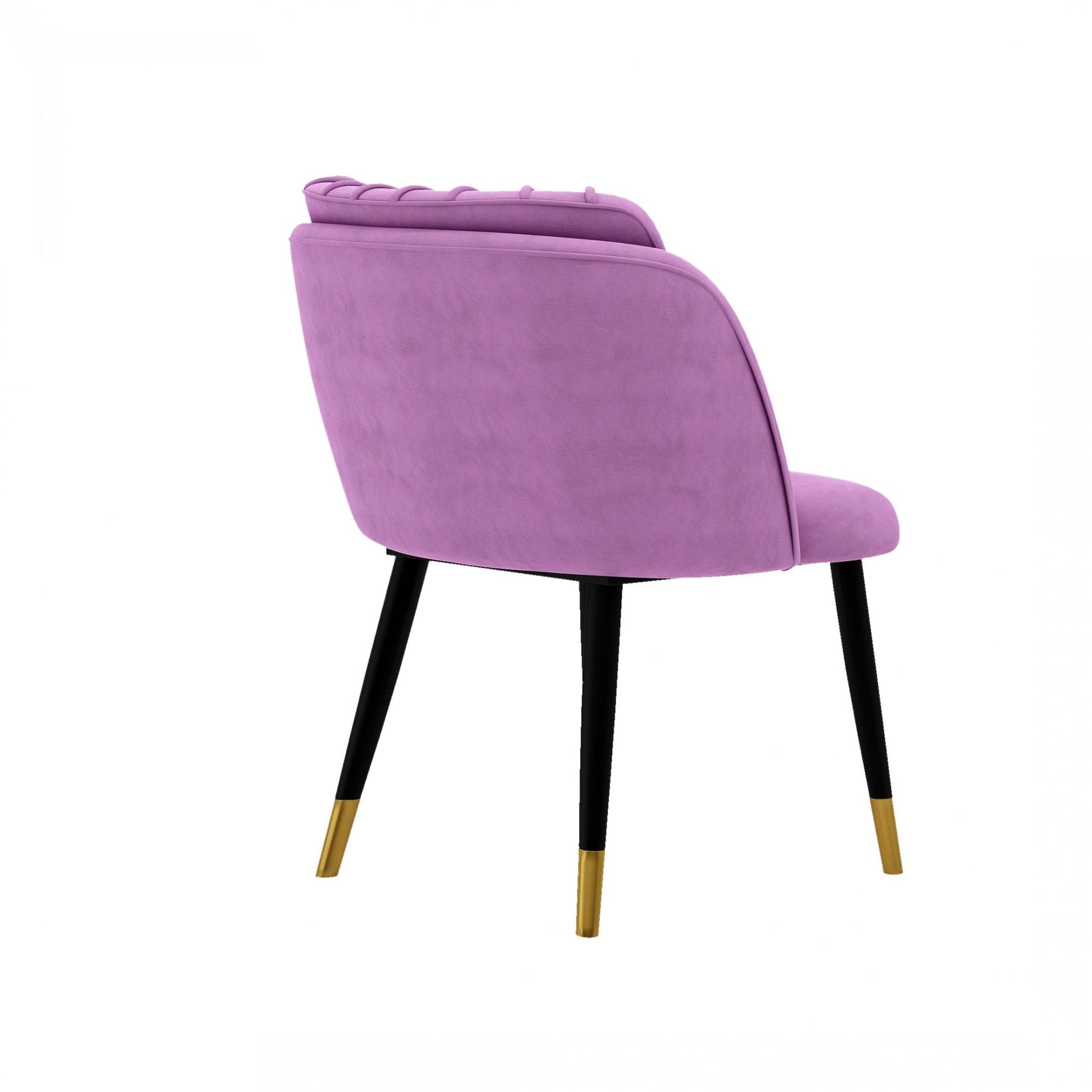 Milan velvet dining chair