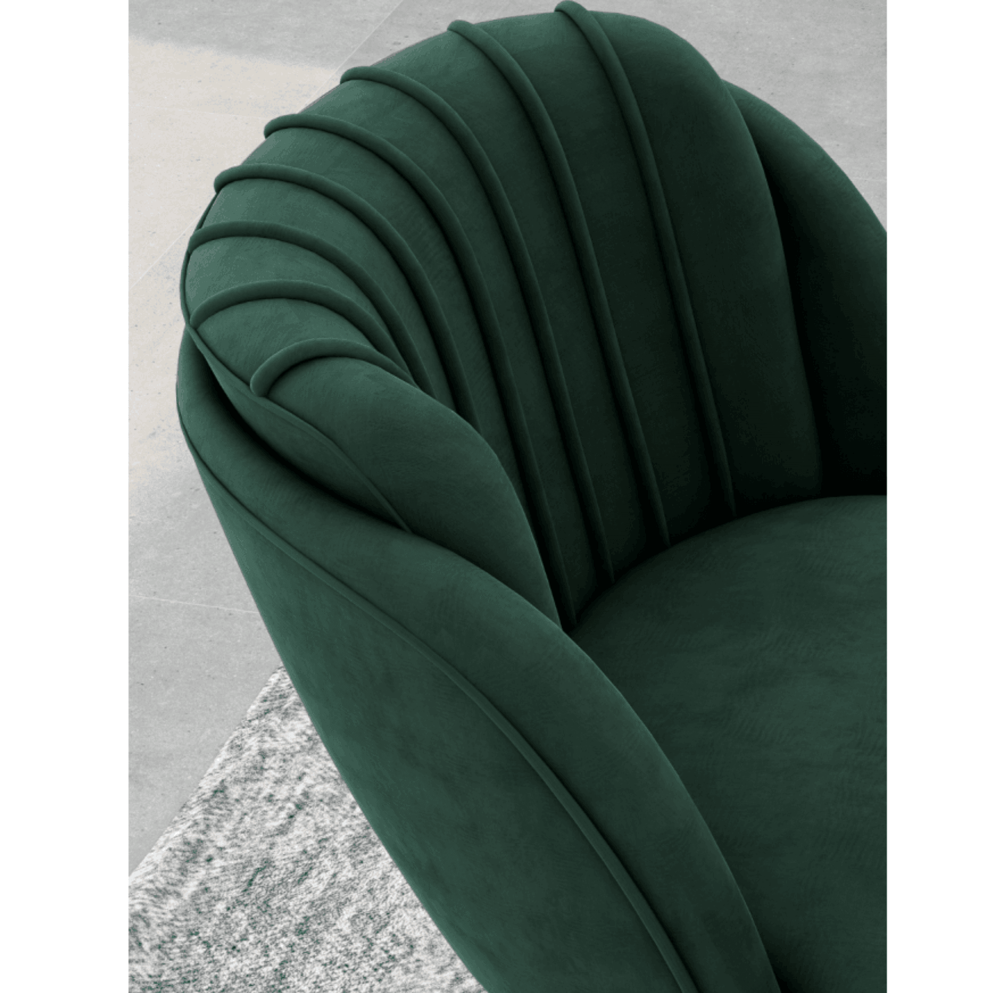 Milan velvet dining chair
