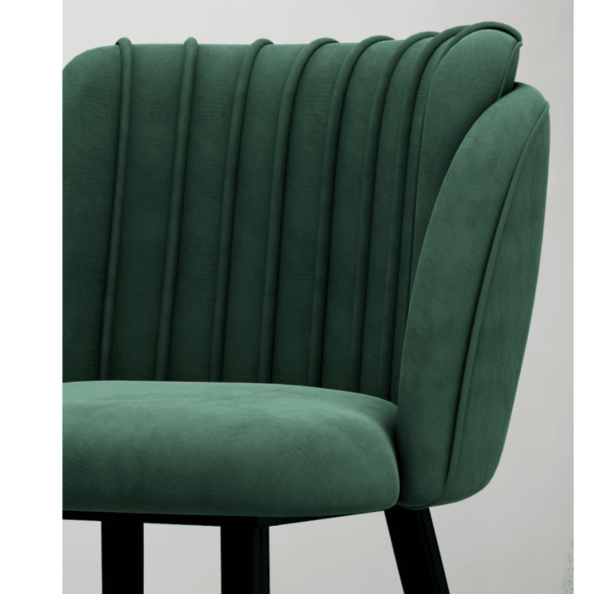 Milan velvet dining chair
