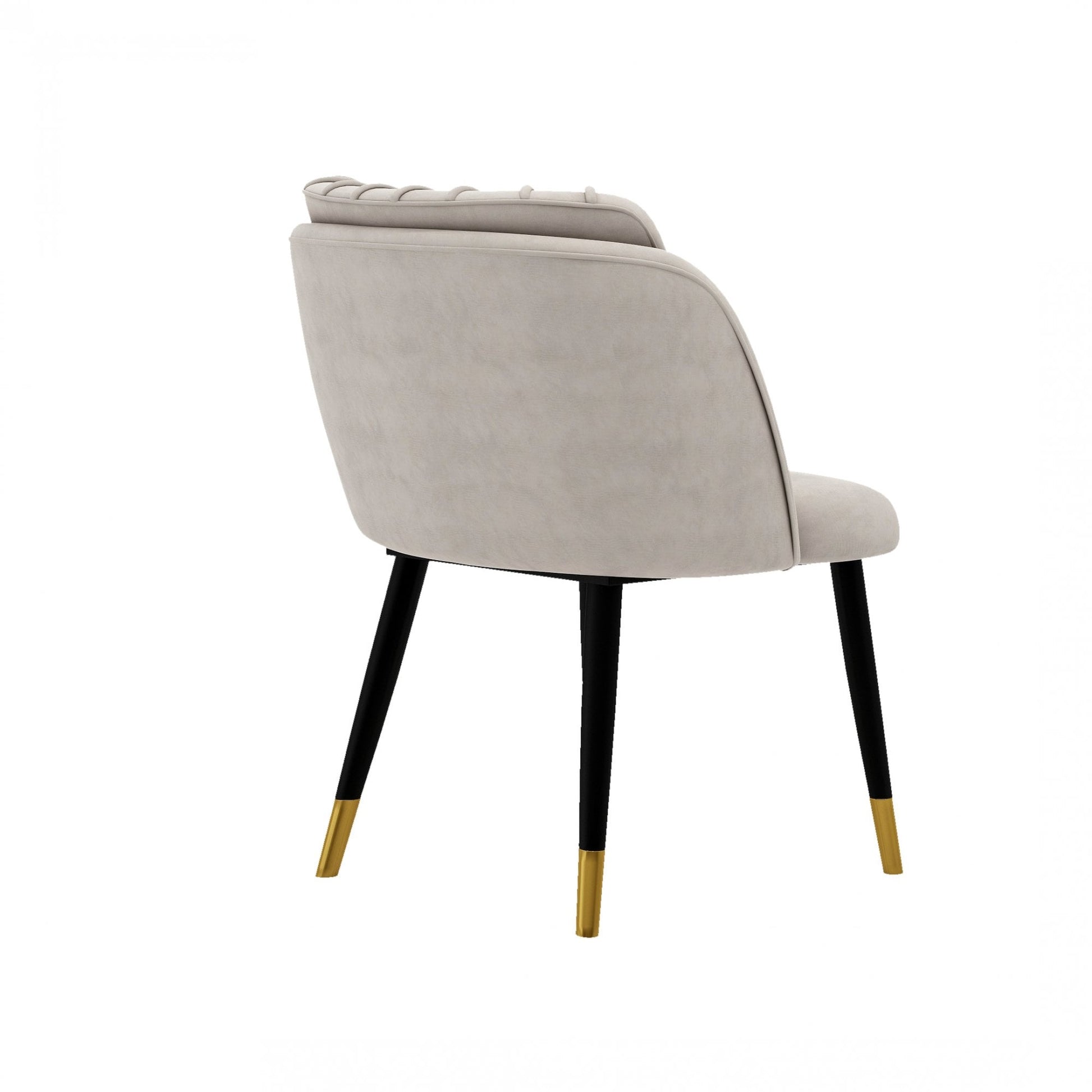 Milan velvet dining chair