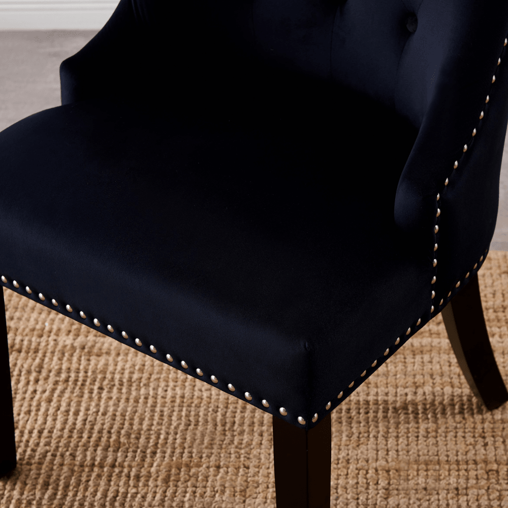 Windsor LUX Velvet Dining Chair Pair of 2