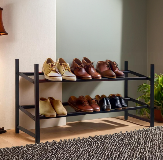 Two Tier Shoe Rack | Tavia