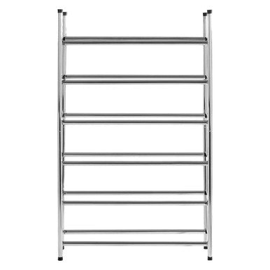 Six Tiers Chrome Shoe Rack | Tavia