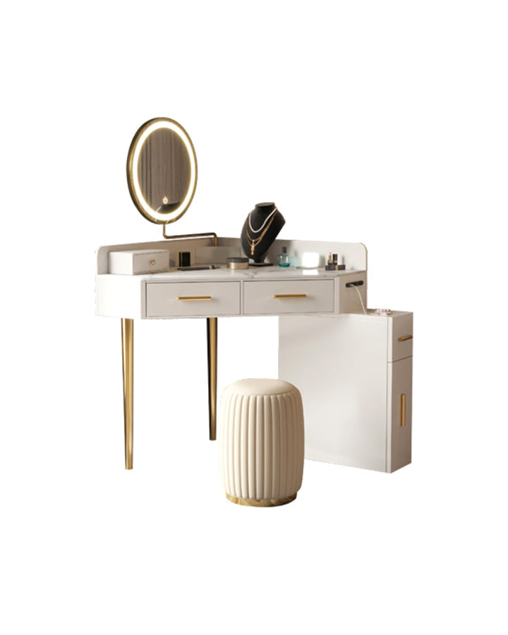 Raija Dressing Table, With USB Charger