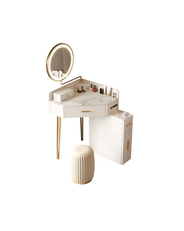 Raija Dressing Table, With USB Charger