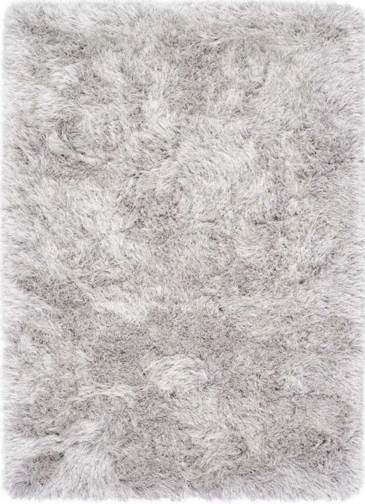 Silver Grey Shaggy Rug