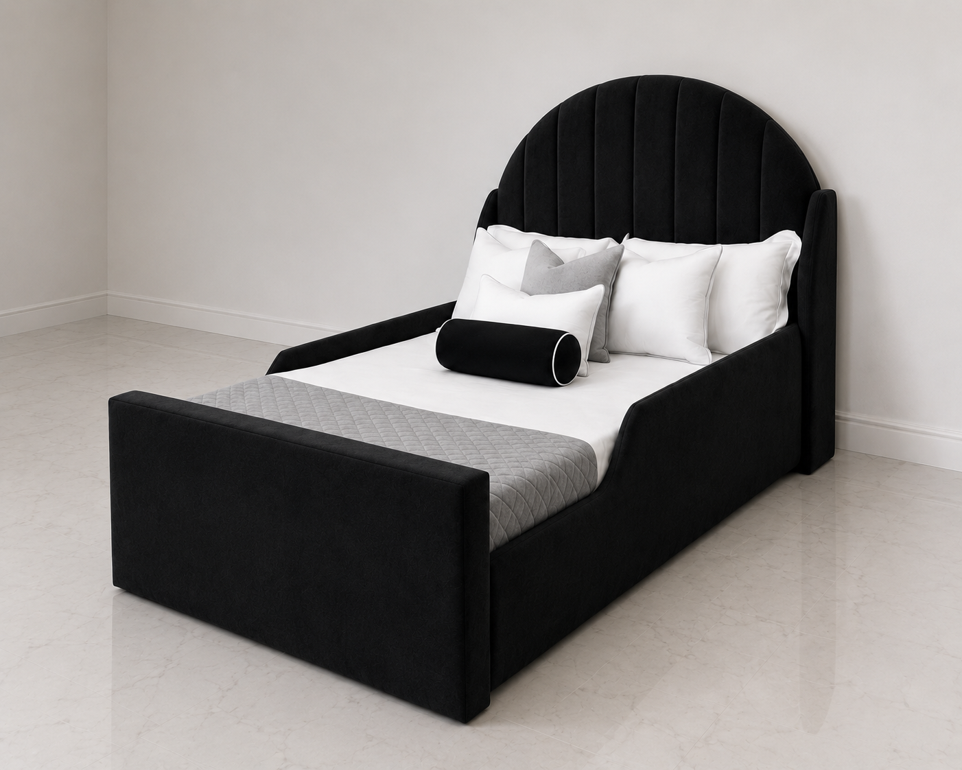 Amaia Junior Royalty Upholstered Bed Frame