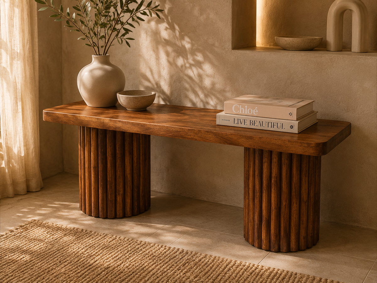 Astoria Fluted Bench