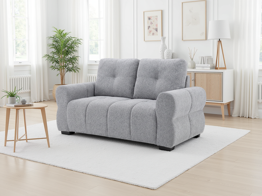 San Marino Sofa Grey 2 Seater