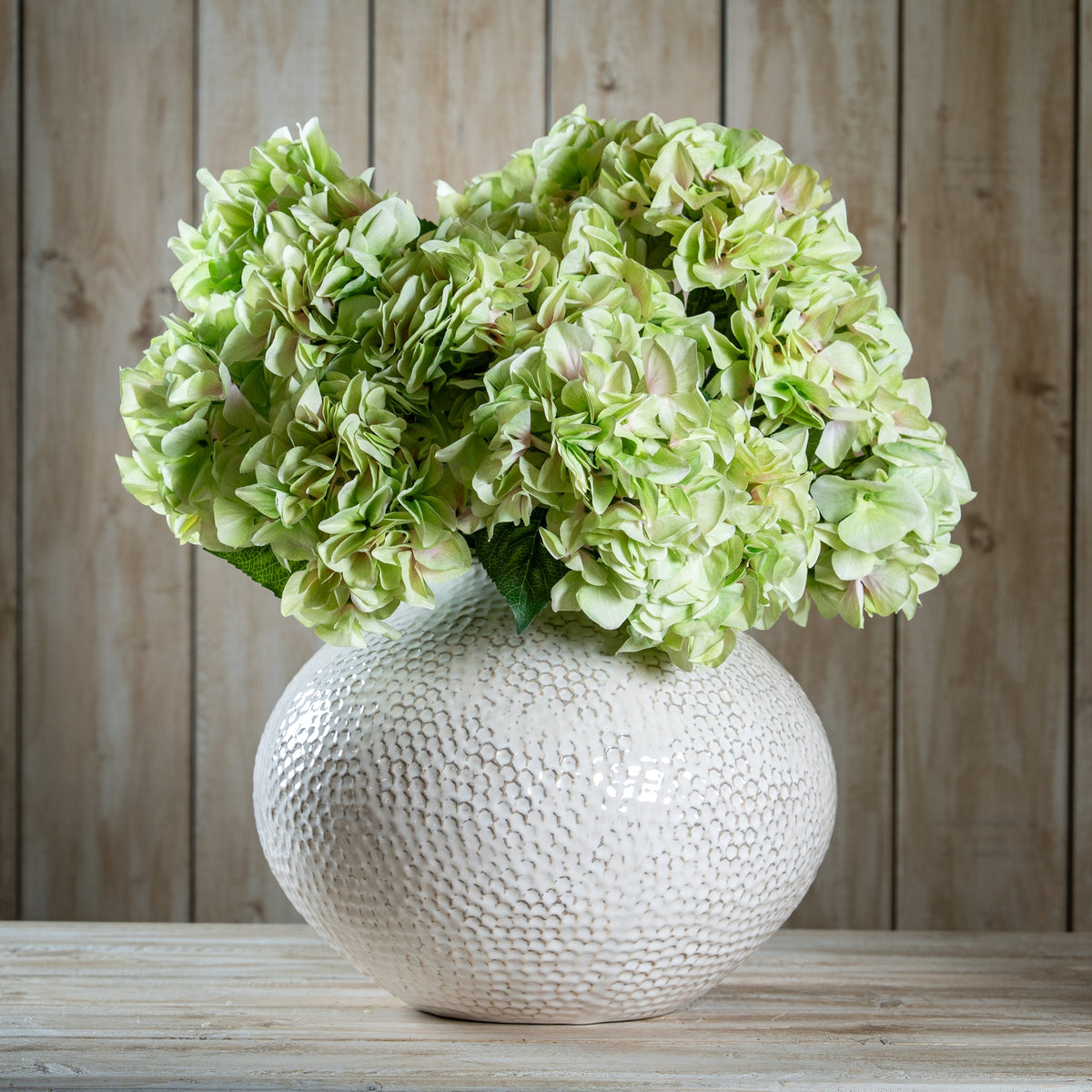 Shabby Green Hydrangea Bouquet
