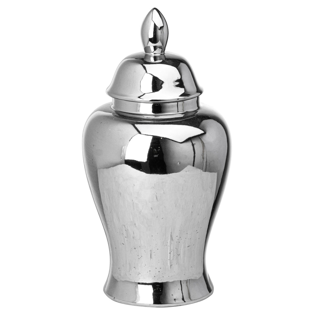 Chrome Large Ginger Jar - Julietta