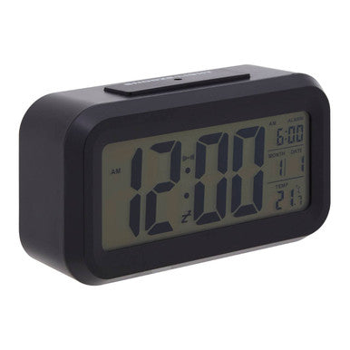 Black Lcd Digital Clock | Camran