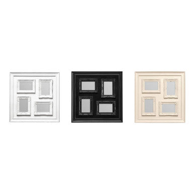 4 Photo Black Plastic Multi Photo Frame | Maren