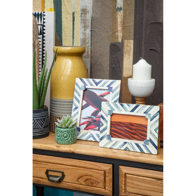 4 X 6 Chevron Photo Frame | Bowerbird