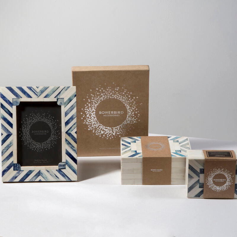 4 X 6 Chevron Photo Frame | Bowerbird