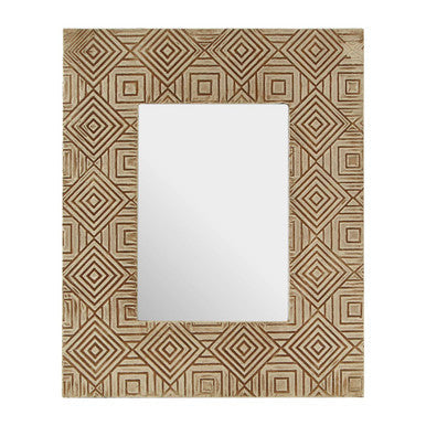 Metallic Tribal 5x7 Photo Frame in Antique Silver Finish | Bowerbird