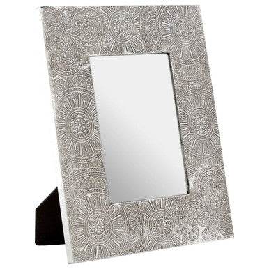 5X7 Silver Etched Photo Frame | Bowerbird