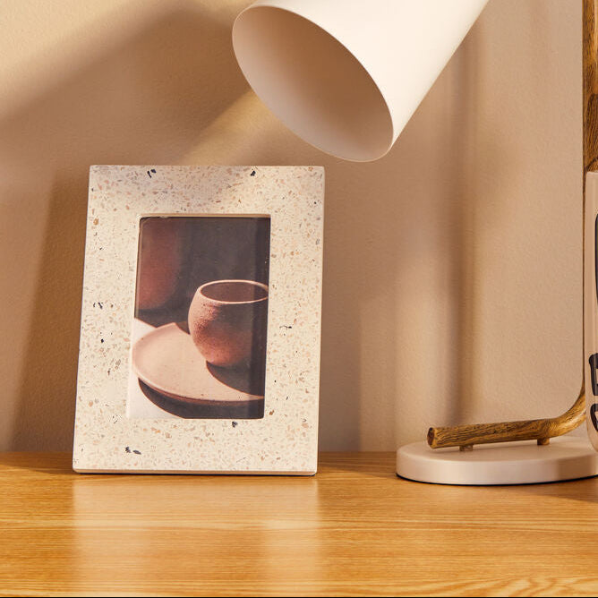 Small Terrazzo 4In X 6In Photo Frame | Mimo