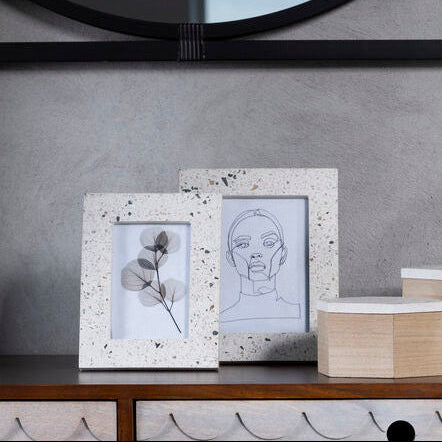 Large Terrazzo 5In X 7In Photo Frame | Mimo