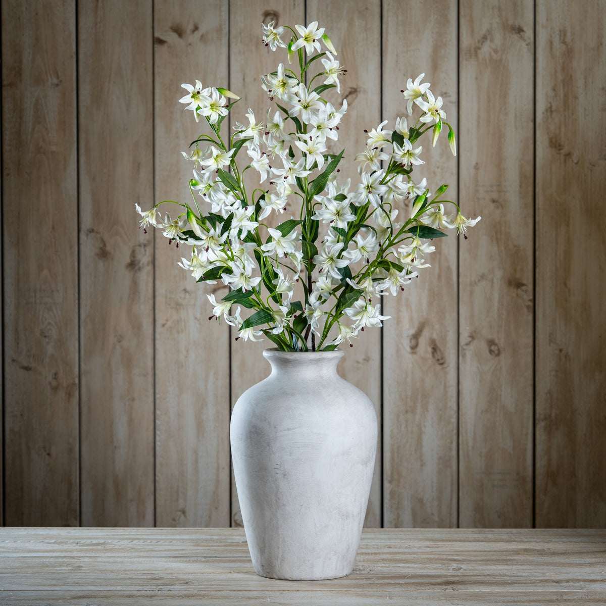 Turks Cap Green Lily Spray