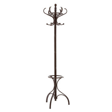 Kennedy Mahogany Finish Wooden Coat Stand