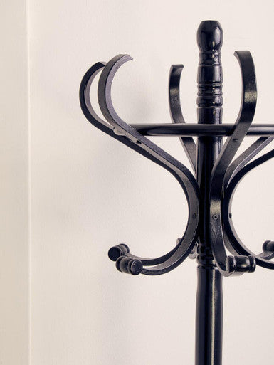 Kennedy Black Wooden Coat Stand