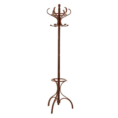 Walnut Finish Floor Standing Coat Stand | Kennedy