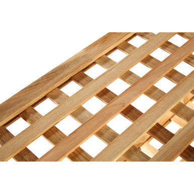 Arla Natural Walnut Wood 4 Tier Shoe Rack