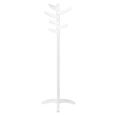 Bian White Finish Coat Stand