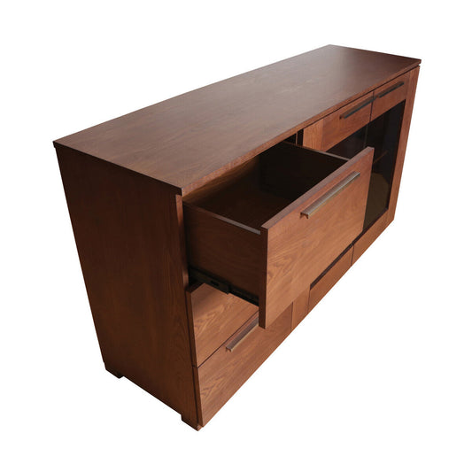 Walnut Veneer Sideboard