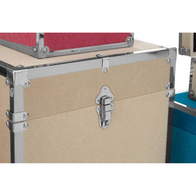 Carla Multi Coloured Set of 6 Storage Trunks
