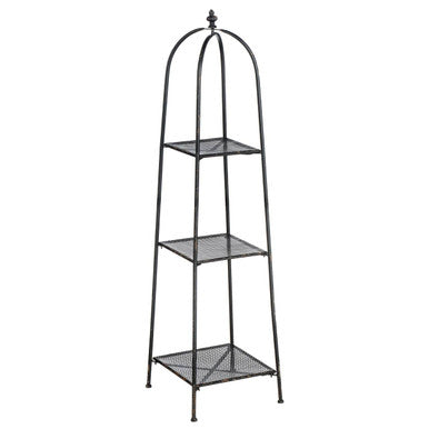 Black 3 Tier Shelf Unit | New York Loft