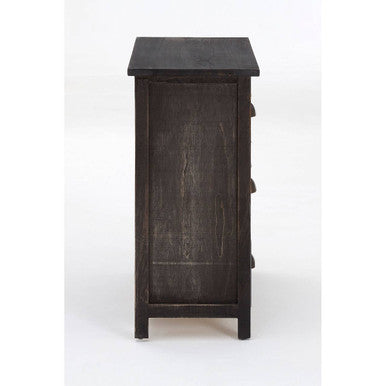 Urban Loft Multi Coloured Wooden 6 Drawer Chest