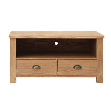 Westbury Natural Oak Veneer Effect Media Unit