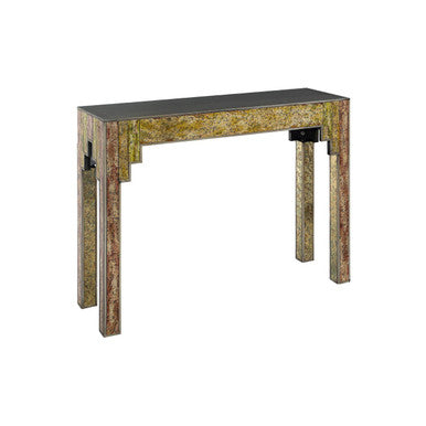 Deco Antique Gold Effect Console Table