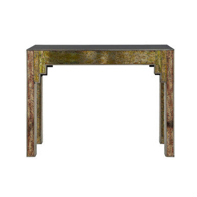 Deco Antique Gold Effect Console Table