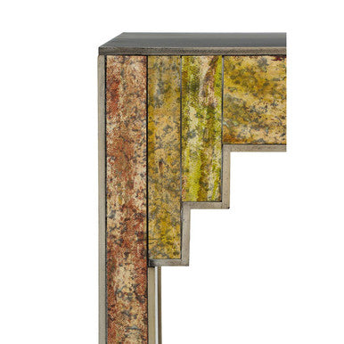 Deco Antique Gold Effect Console Table