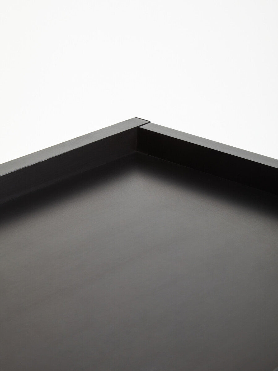 Osaka Black 2 Tier Console Table