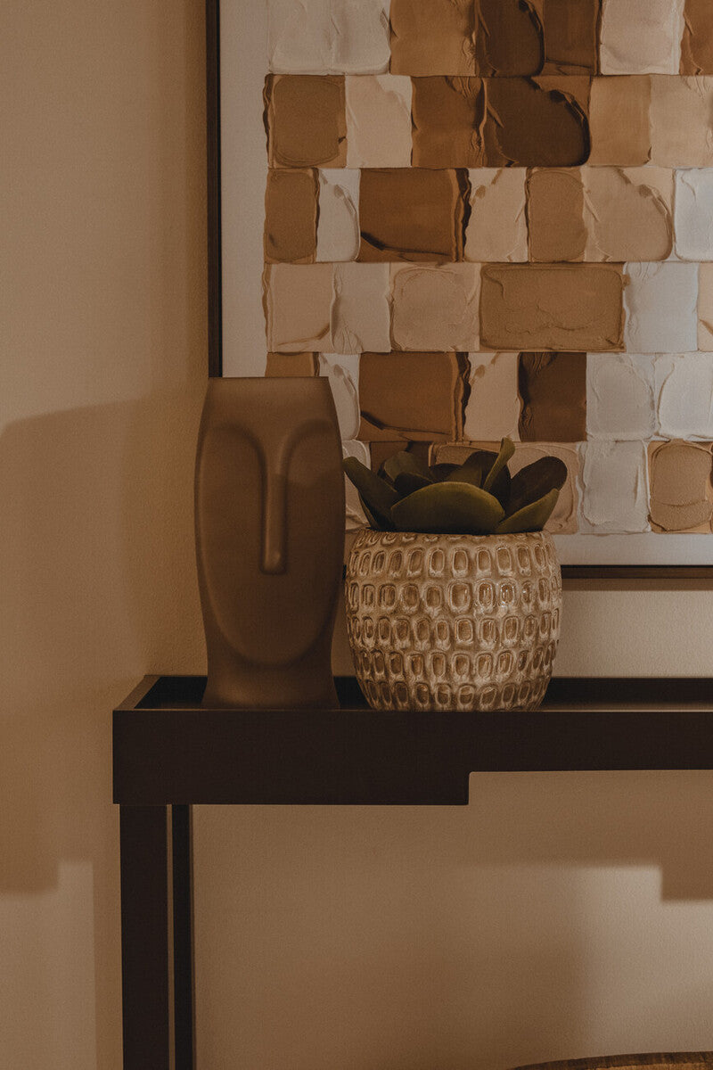 Osaka Black 2 Tier Console Table
