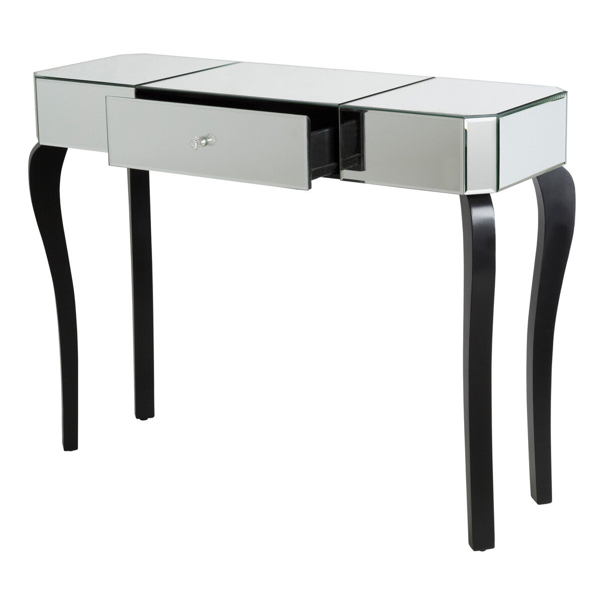 Orchid Mirrored 1 Drawer Console Table