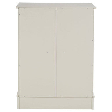 Emily Ivory 4 Drawer Chest with Crystal Handles