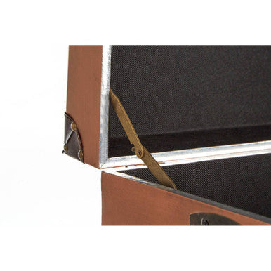 Navigator Copper Finish Storage Trunk