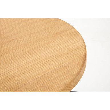 New Foundry Ash Wood Adjustable Bar Stool