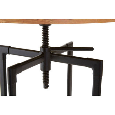 New Foundry Ash Veneer Adjustable Bar Table