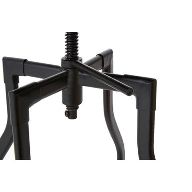 New Foundry Black Metal Adjustable Bar Stool