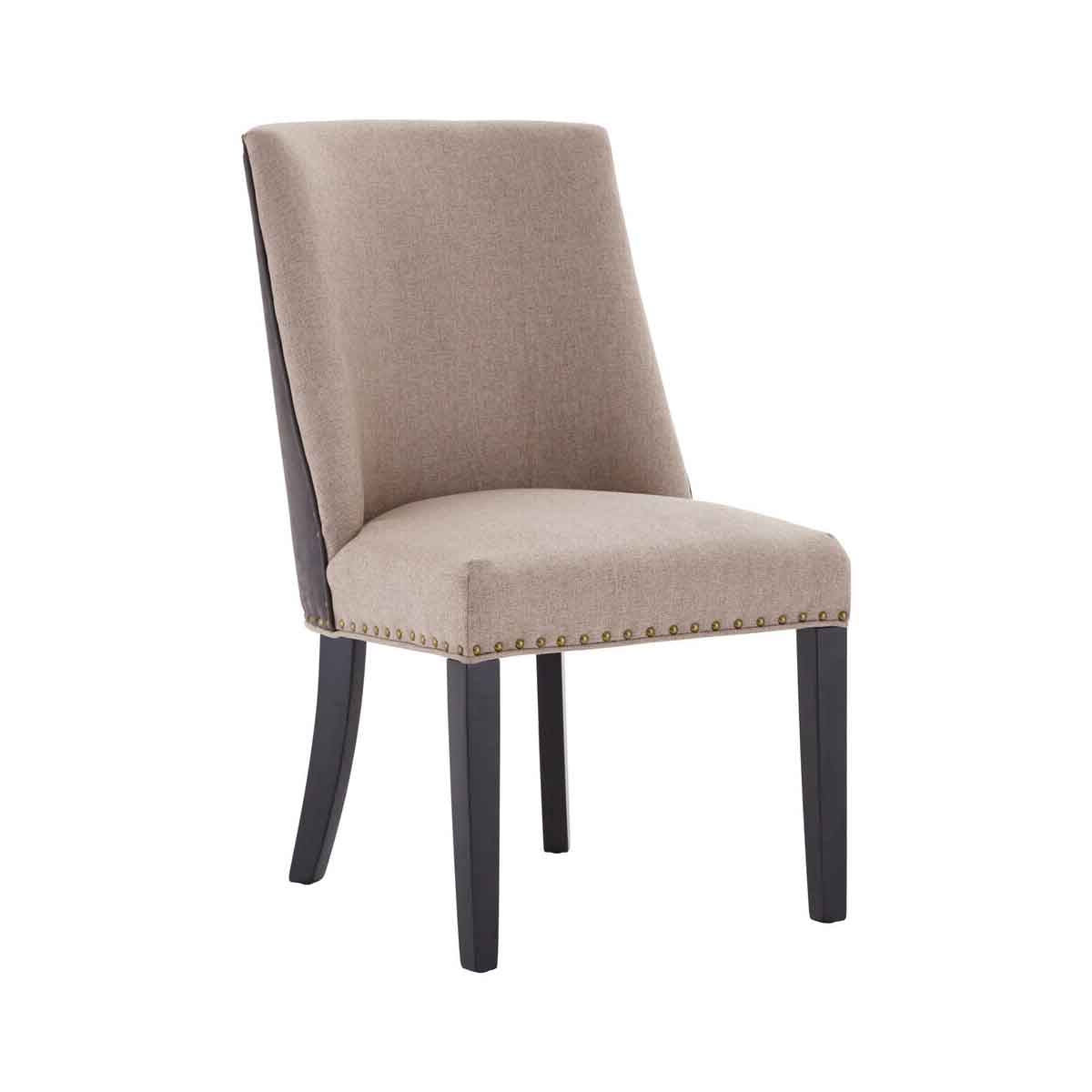 Rodeo Beige Fabric Ring Back Dining Chair