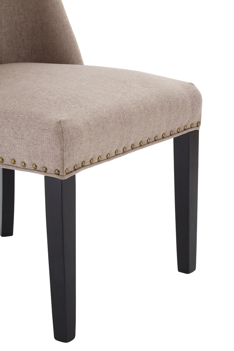 Rodeo Beige Fabric Ring Back Dining Chair